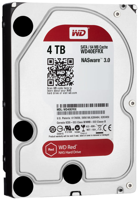 Western Digital Red 3.5" 4000 GB Serial ATA III