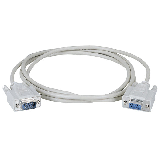 BC00233 - Black Box RS-232 SERIAL CABLE - SHIELDED PVC MOLDED DB9 MALE/FEMALE WITH THUMBSCREWS 2