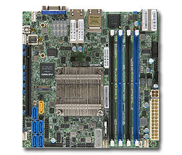 MOTHER BOARD-INTEL, MBD-X10SDV-12C-TLN4F-SINGLE, SINGLE