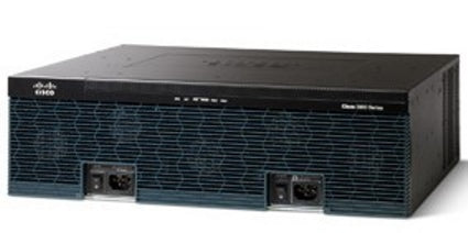 Cisco 3945E, Refurbished wired router Gigabit Ethernet Black