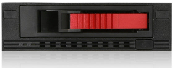 T-7M1-SATA-RED - iStarUSA 1X5.25 SATA MOBILE RACK RED SATA/BLOWER FAN/RED(V) TRAY