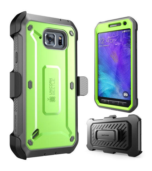 S-S6ACT-UBP-GN - i-Blason GALAXY S6 ACTIVE BEETLE PRO CASE - GREEN