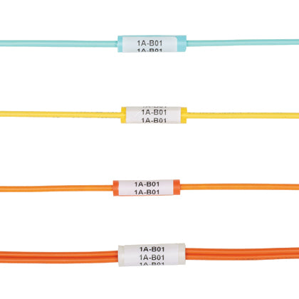 NWSLC-7Y - Panduit 100PK 1IN WHT ID SLEEVE 3MM