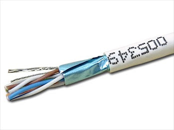 T2404L5ESH-WH - Weltron 1000FT WHITE CAT5E SOLID SHIELDED CABLE