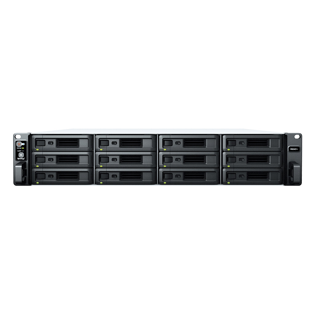 Synology RackStation RS2421+ NAS/storage server Rack (2U) Ethernet LAN Black V1500B