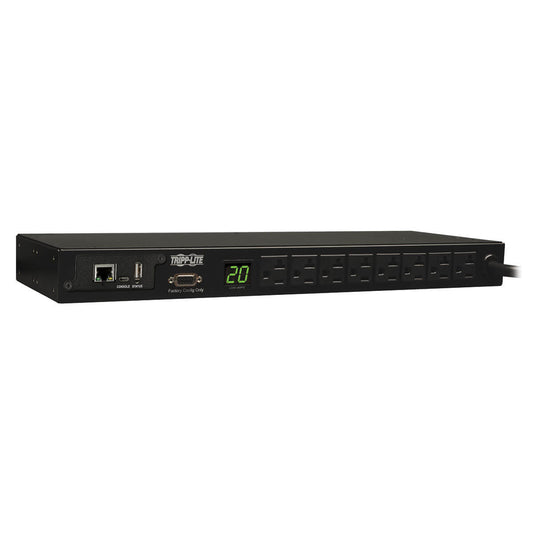 Tripp Lite PDUMNH20 power distribution unit (PDU) 8 AC outlet(s) 1U Black