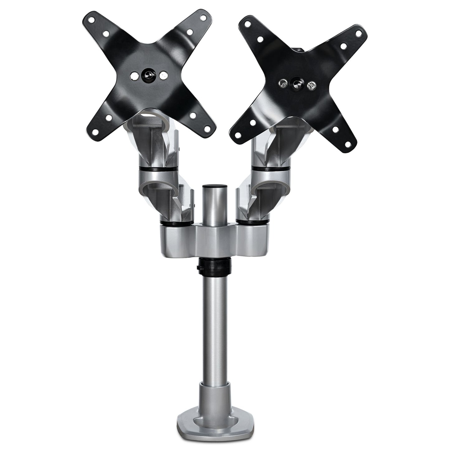 VESA 75X75/100X100MM HEAVY DUTY DUAL MONITOR MOUNT FOR TWO DISPLAYS UP TO 30IN (